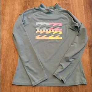 billabong girls water shirt/ rash guard